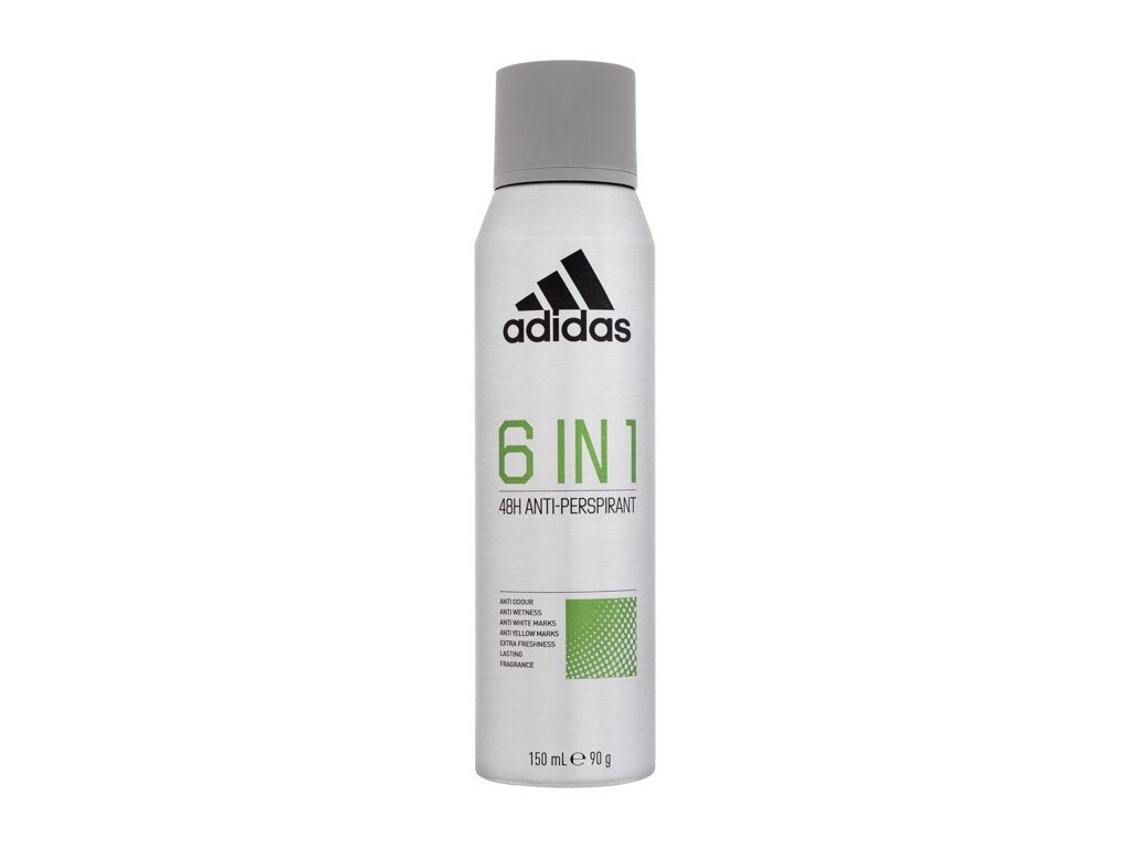 Adidas - 6 In 1 48H Anti-Perspirant - For Men, 150 ml