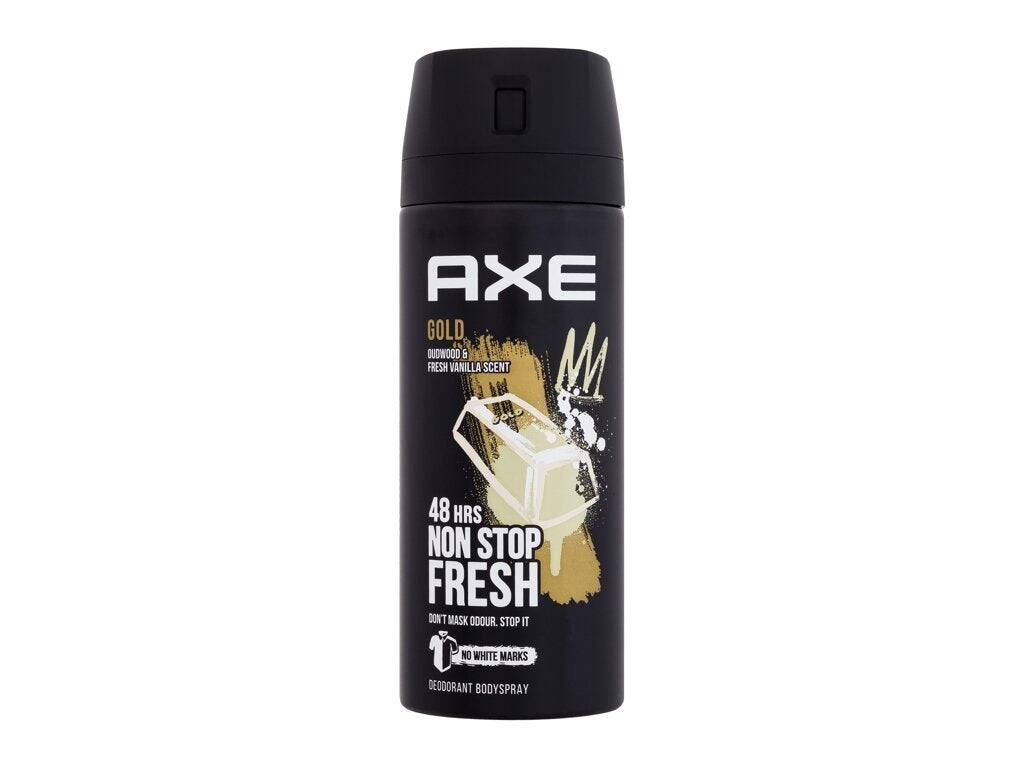 Axe - Gold Oud Wood & Fresh Vanilla - For Men, 150 ml