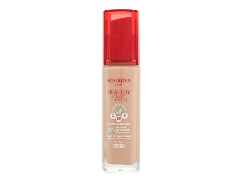 Bourjois Paris - Healthy Mix Clean & Vegan Radiant Foundation 52,5C Rose Beige - For Women, 30 ml