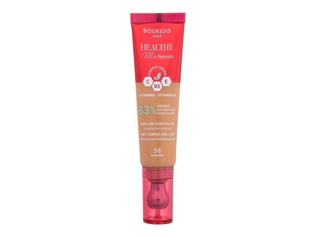 Bourjois Paris - Healthy Mix Serum Clean & Vegan Roll-on Concealer 58 Caramel - For Women, 13 ml