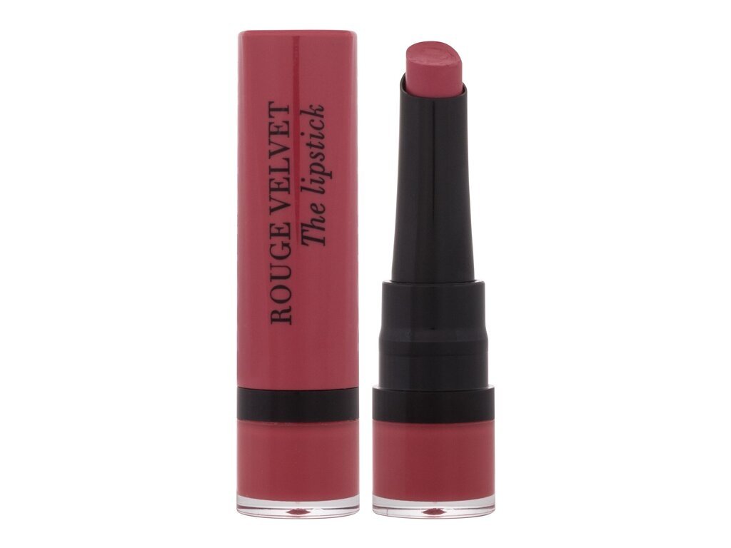 Bourjois Paris - Rouge Velvet The Lipstick 04 Hip Hip Pink - For Women, 2.4 ml