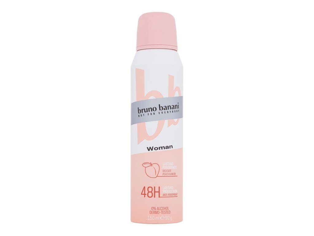 Bruno Banani - Woman Delicate Peach & Musk - For Women, 150 ml