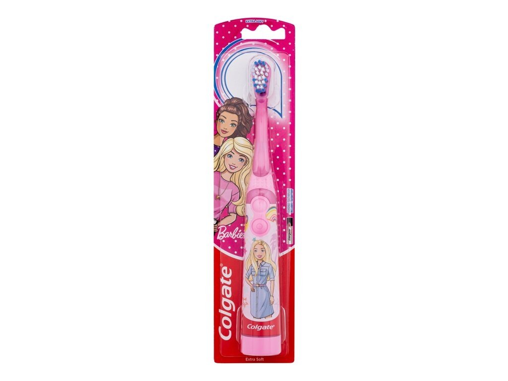 Colgate - Kids Barbie Battery Powered Toothbrush Extra Soft - For Kids, 1 pc