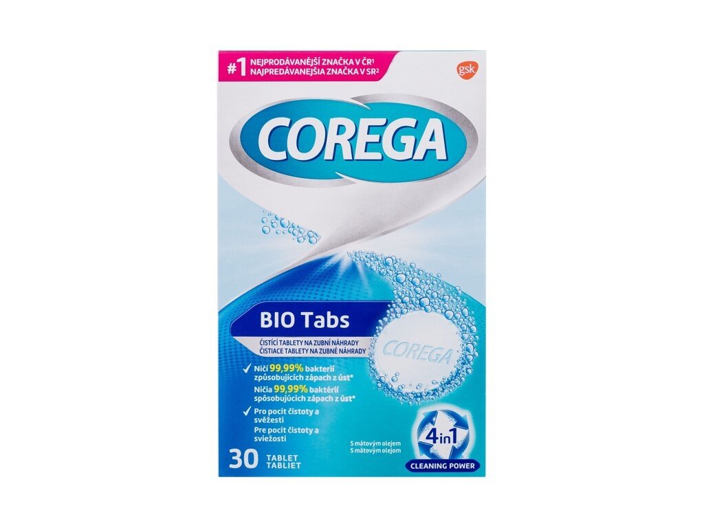 Corega - Tabs Bio - Unisex, 30 pc