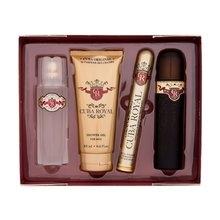 Cuba - Royal Gift set EDT 100 ml, aftershave 100 ml, shower gel 200 ml and miniature EDT 35 ml 100ml