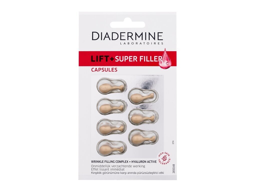 Diadermine - Lift+ Super Filler Capsules - For Women, 7 pc