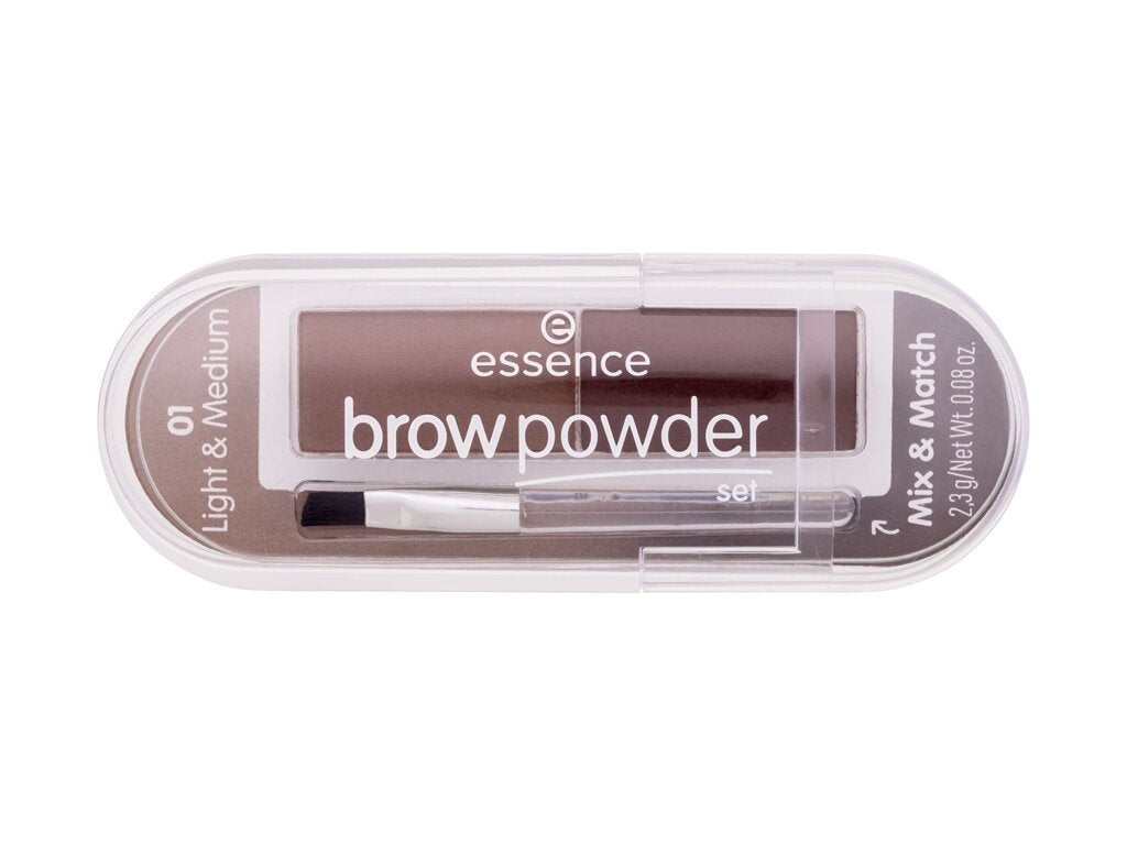 Essence - Brow Powder Set 01 Light & Medium - For Women, 2.3 g