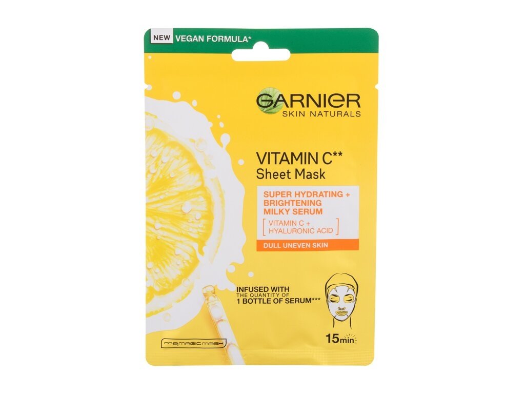 Garnier - Skin Naturals Vitamin C Sheet Mask - For Women, 1 pc