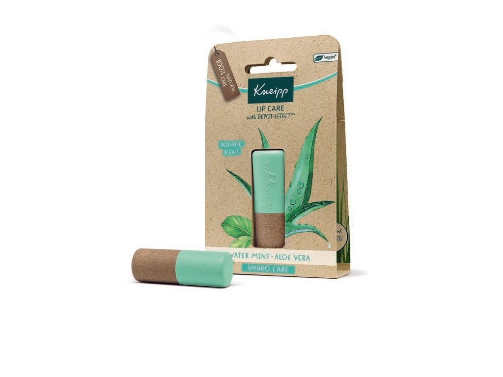 Kneipp - Lip Care Water Mint & Aloe Vera - For Women, 4.7 g