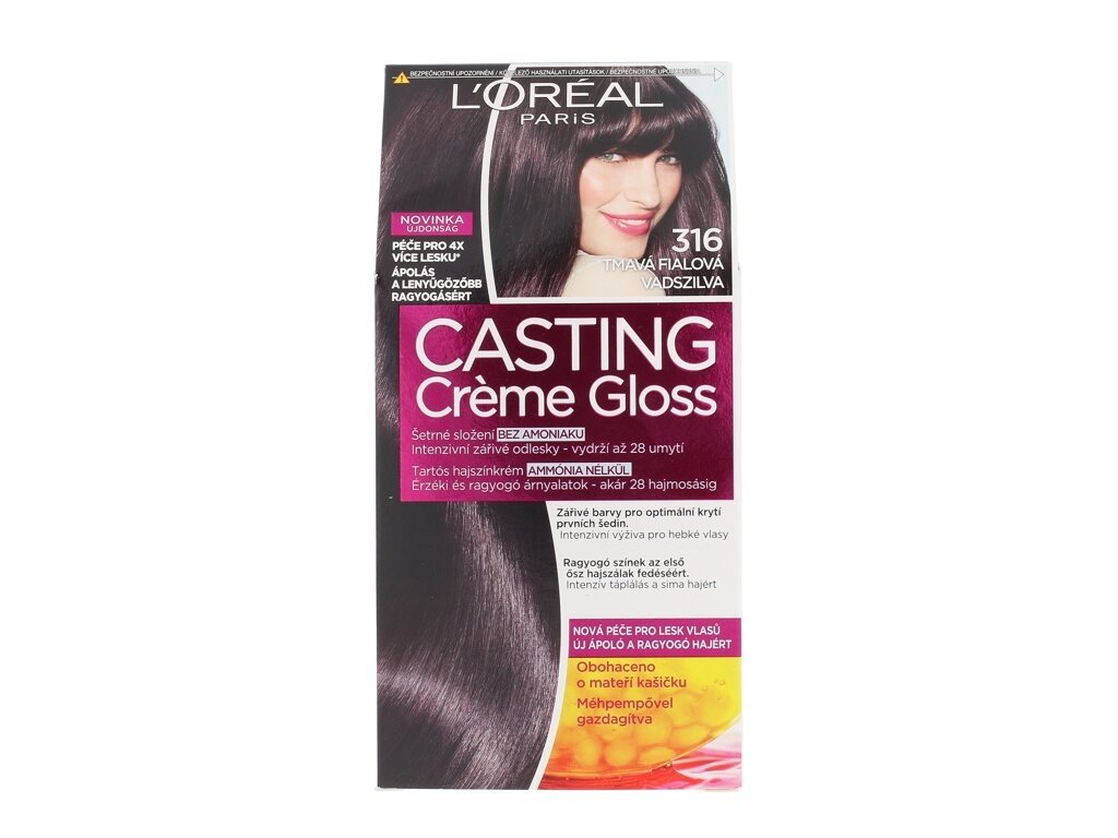 L'Oréal Paris - Casting Creme Gloss 316 Plum - For Women, 48 ml