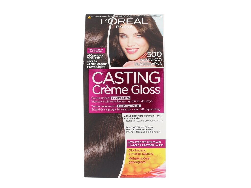 L'Oréal Paris - Casting Creme Gloss 500 Medium Brown - For Women, 48 ml