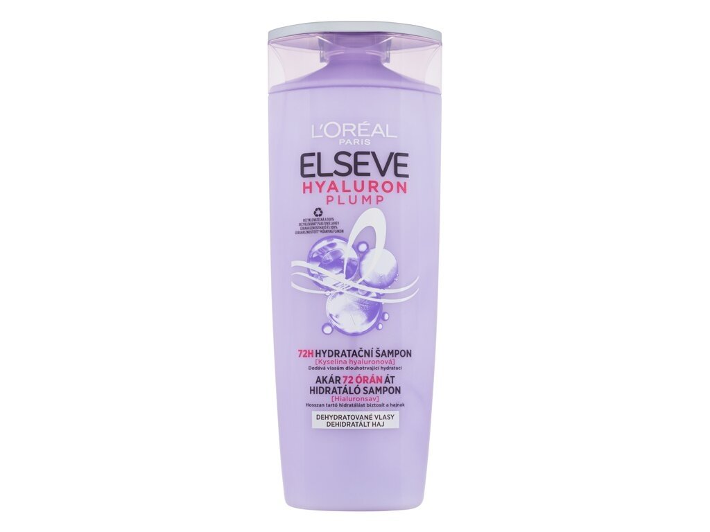 L'Oréal Paris - Elseve Hyaluron Plump Moisture Shampoo - For Women, 400 ml