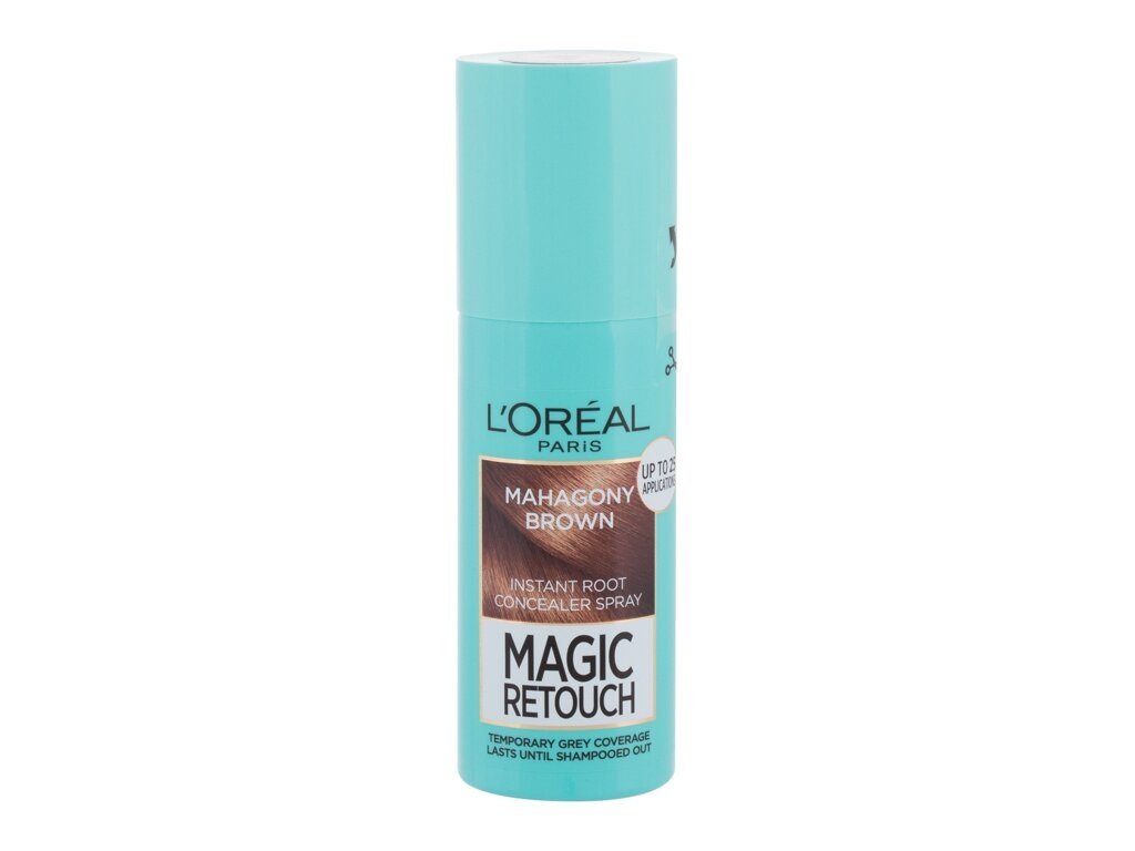 L'Oréal Paris - Magic Retouch Instant Root Concealer Spray Mahagony Brown - For Women, 75 ml