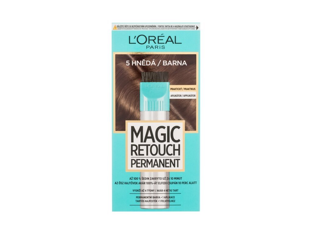 L'Oréal Paris - Magic Retouch Permanent 5 Brown - For Women, 18 ml