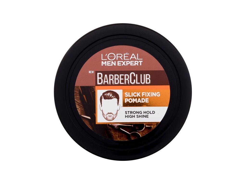 L'Oréal Paris - Men Expert Barber Club Slick Fixing Pomade - For Men, 75 ml