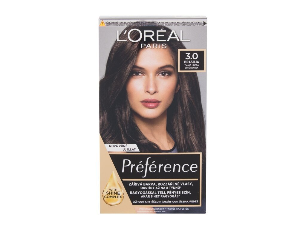 L'Oréal Paris - Préférence 3-B Brasilia - For Women, 60 ml