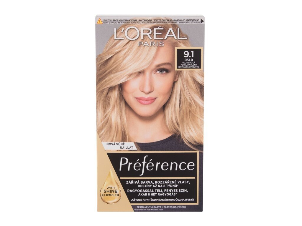 L'Oréal Paris - Préférence 9,1 Oslo - For Women, 60 ml