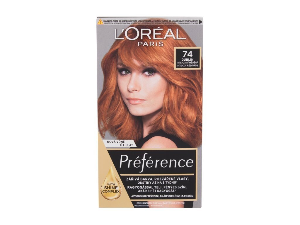 L'Oréal Paris - Préférence Féria 74 Dublin - For Women, 60 ml