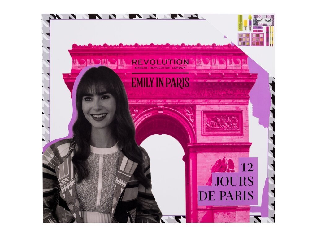 Makeup Revolution London - Emily In Paris 12 Jours De Paris Advent Calendar - For Women, 1 pc