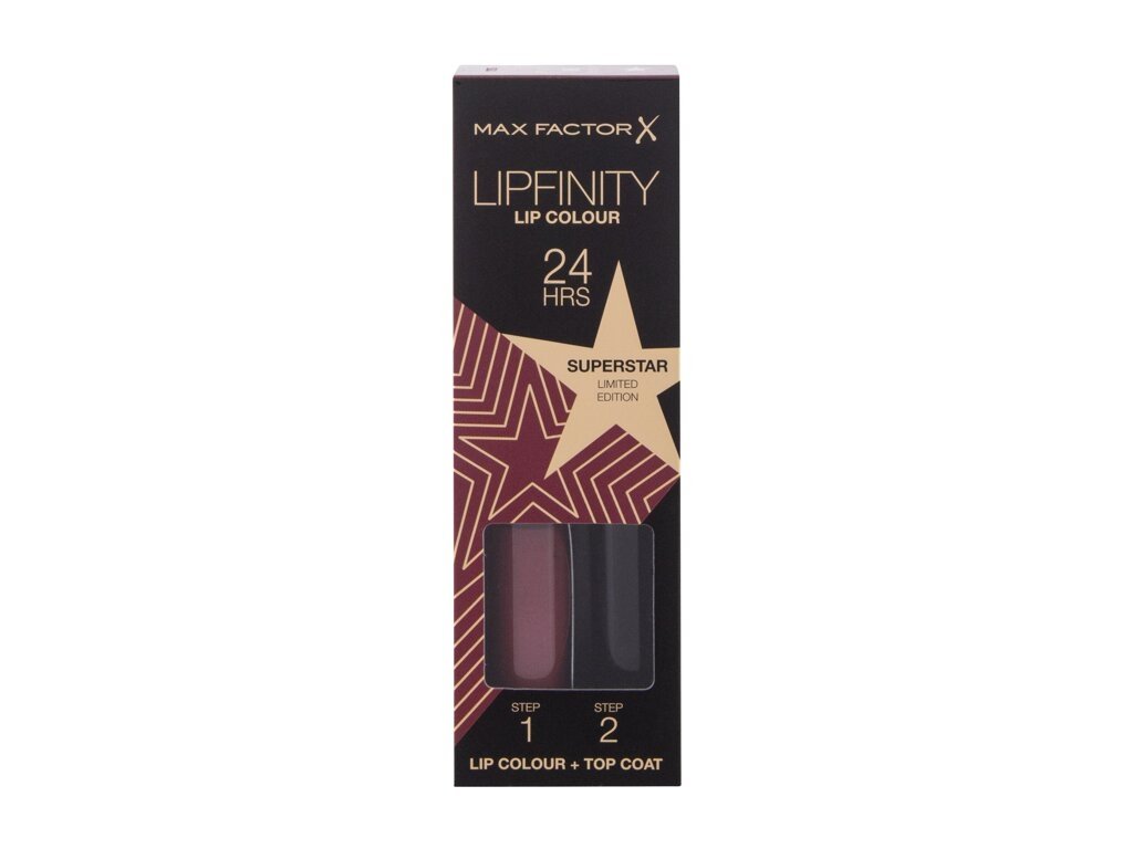 Max Factor - Lipfinity 24HRS Lip Colour 086 Superstar - For Women, 4.2 g