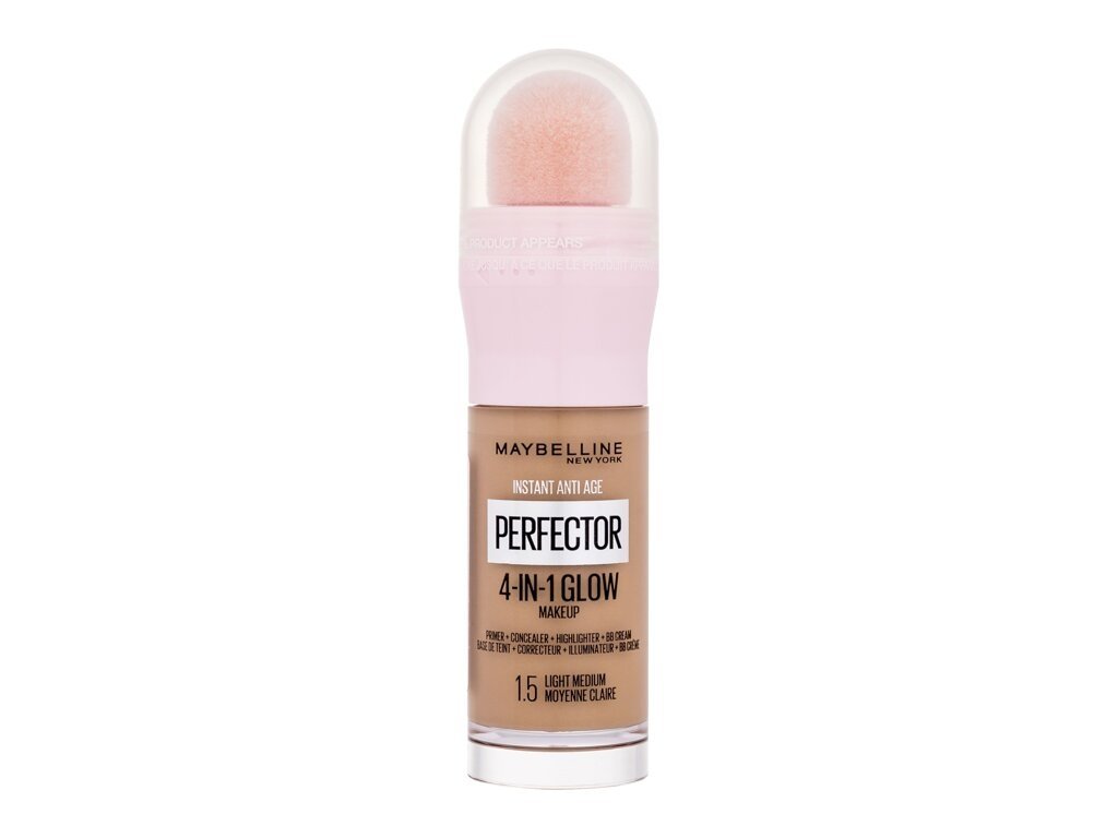 Maybelline - Instant Anti-Age Perfector 4-In-1 Glow 1.5 Light Medium - For Women, 20 ml