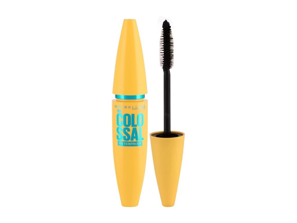 Maybelline - The Colossal Black Waterproof - For Women, 10 ml