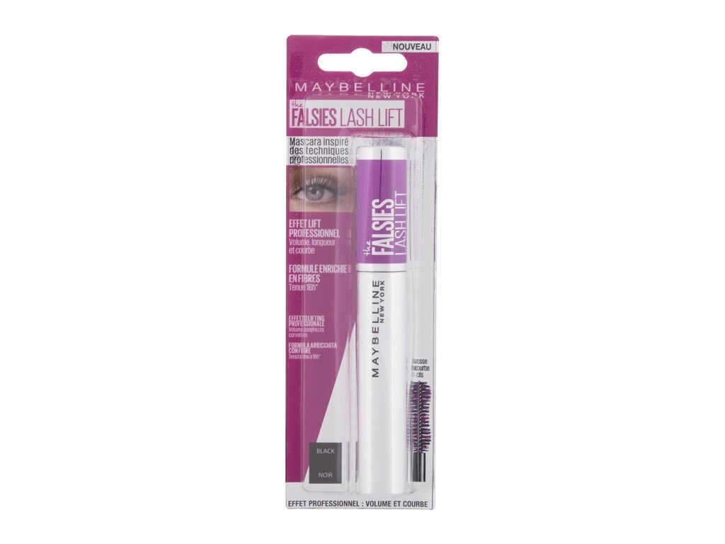 Maybelline - The Falsies Lash Lift 01 Black - For Women, 9.6 ml