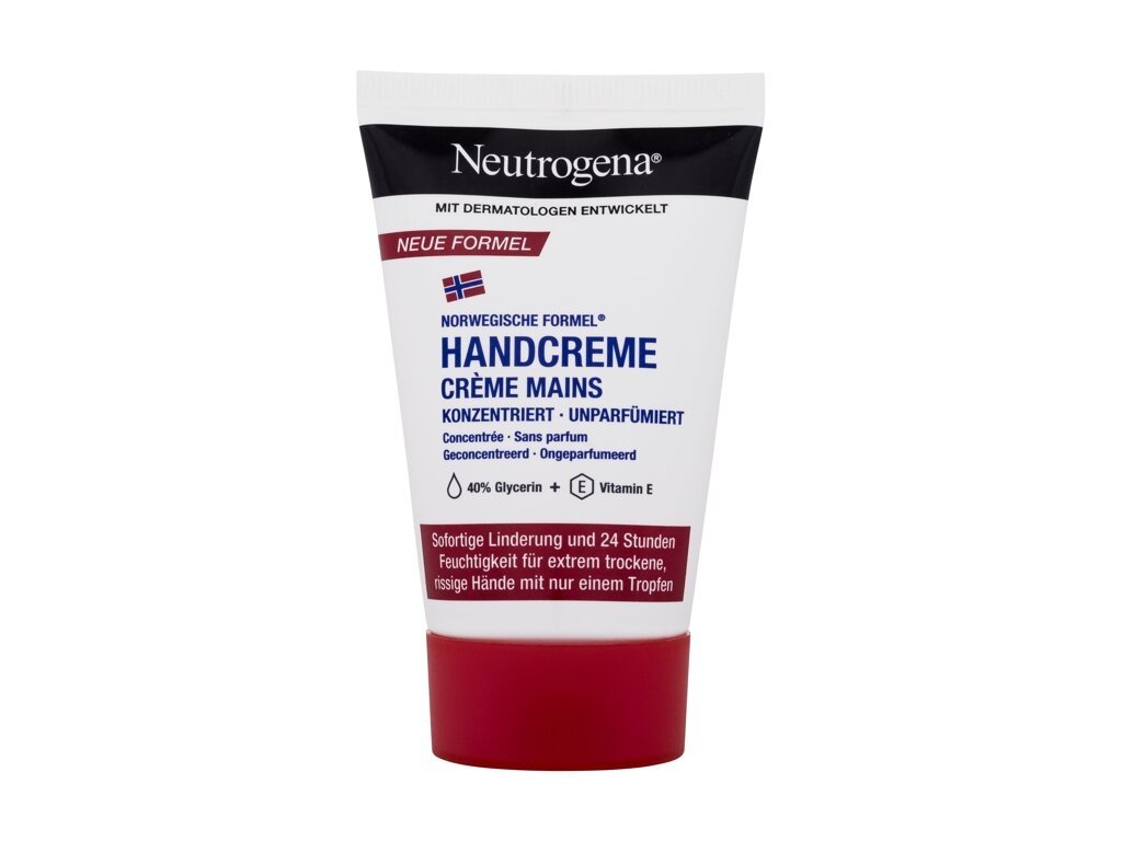 Neutrogena - Norwegian Formula Hand Cream Unscented - Unisex, 50 ml