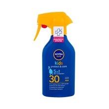 Nivea - Sun Kids Protect & Care Sun Spray 5 in 1 SPF30 - Sprej na opalování 5 v 1 pro děti 200ml