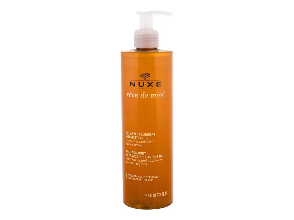 Nuxe - Reve de Miel Face And Body Ultra-Rich Cleansing Gel - For Women, 400 ml