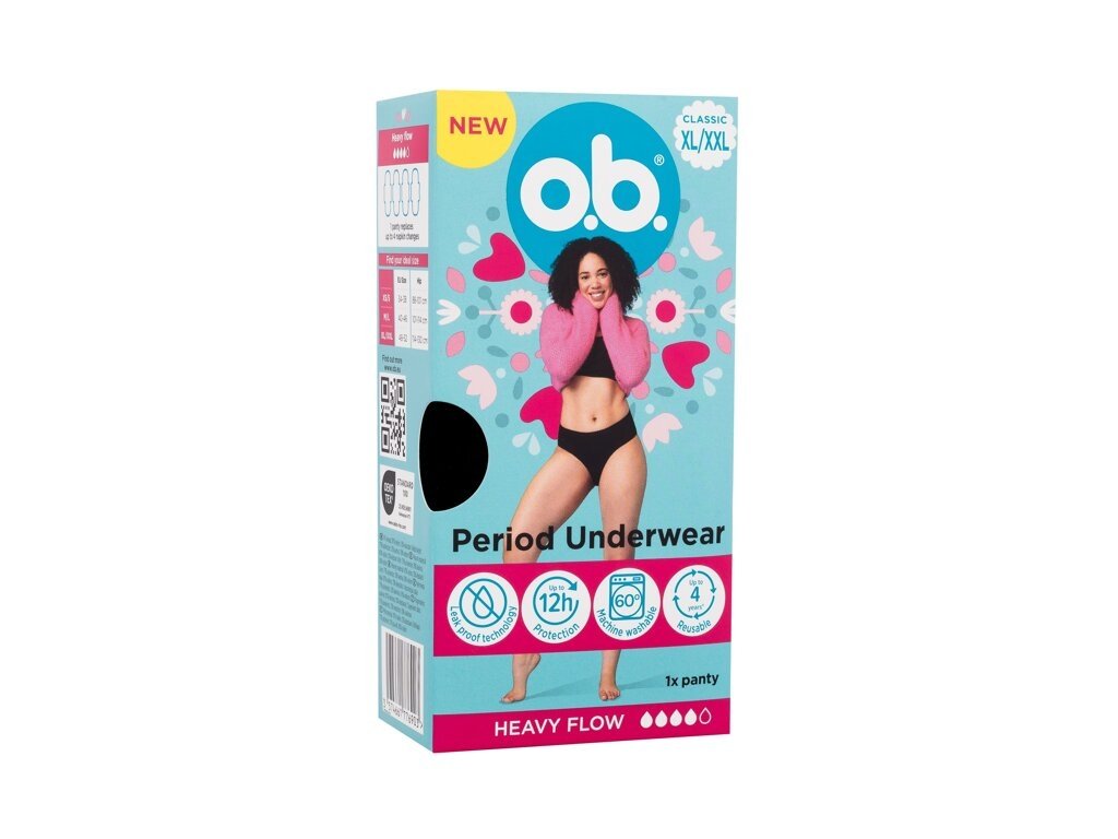 O.B. - Period Underwear XL/XXL - For Women, 1 pc