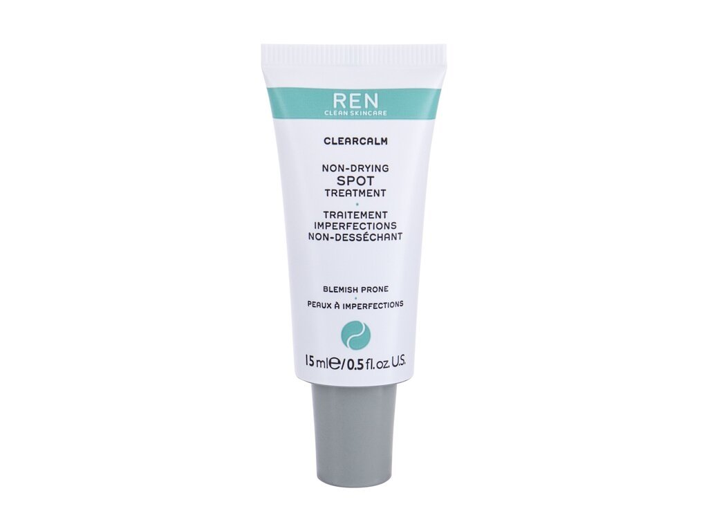 Ren Clean Skincare - Clearcalm 3 Non-Drying Spot Treatment - For Women, 15 ml