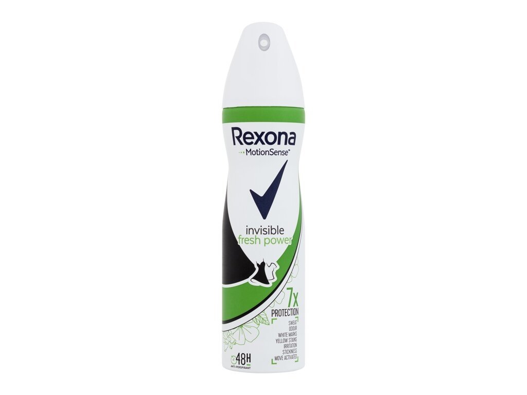 Rexona - MotionSense Invisible Fresh Power 48H - For Women, 150 ml