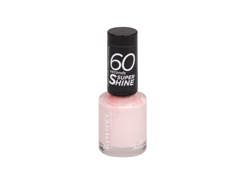 Rimmel London - 60 Seconds Super Shine 203 Lose Your Lingerie - For Women, 8 ml