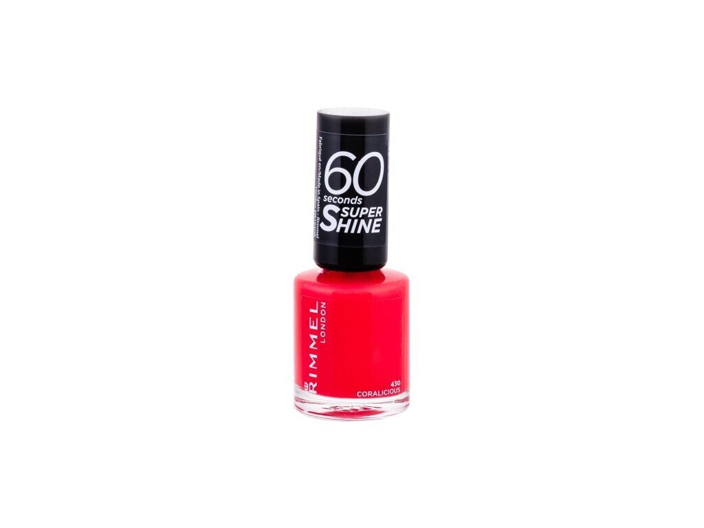 Rimmel London - 60 Seconds Super Shine 430 Coralicious - For Women, 8 ml