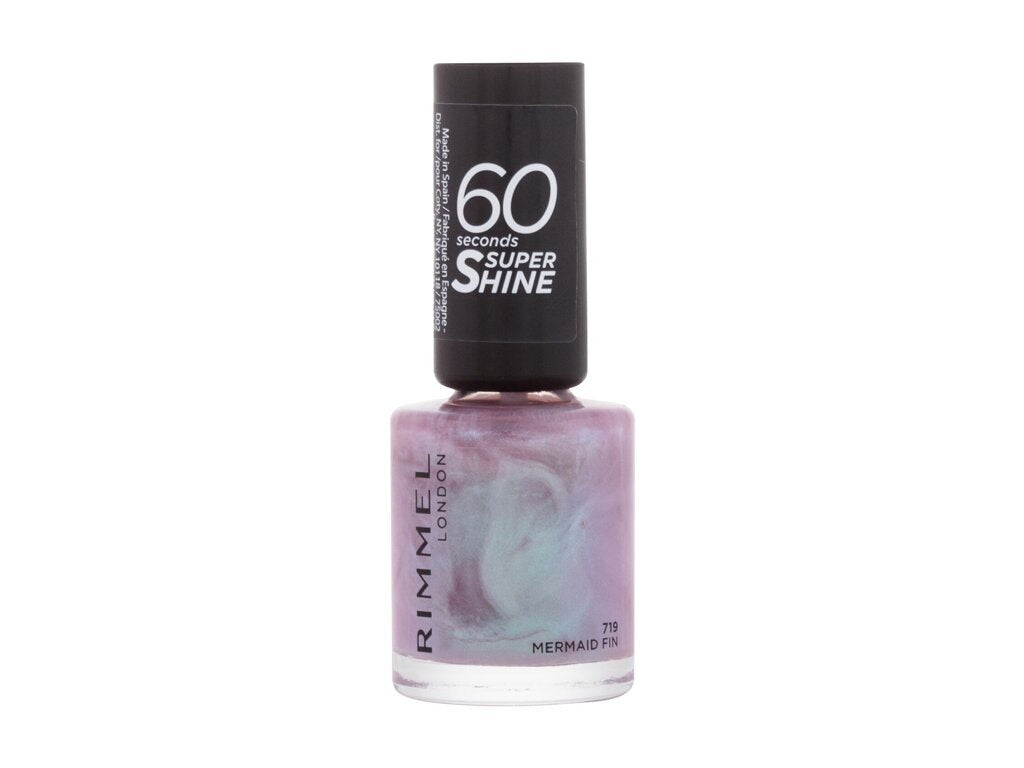 Rimmel London - 60 Seconds Super Shine 719 Mermaid Fin - For Women, 8 ml