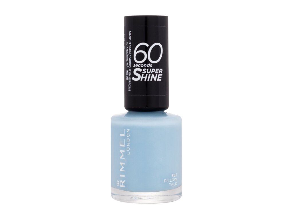 Rimmel London - 60 Seconds Super Shine 853 Pillow Talk - For Women, 8 ml