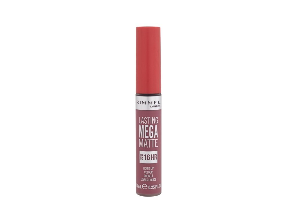 Rimmel London - Lasting Mega Matte Liquid Lip Colour Ravishing Rose - For Women, 7.4 ml