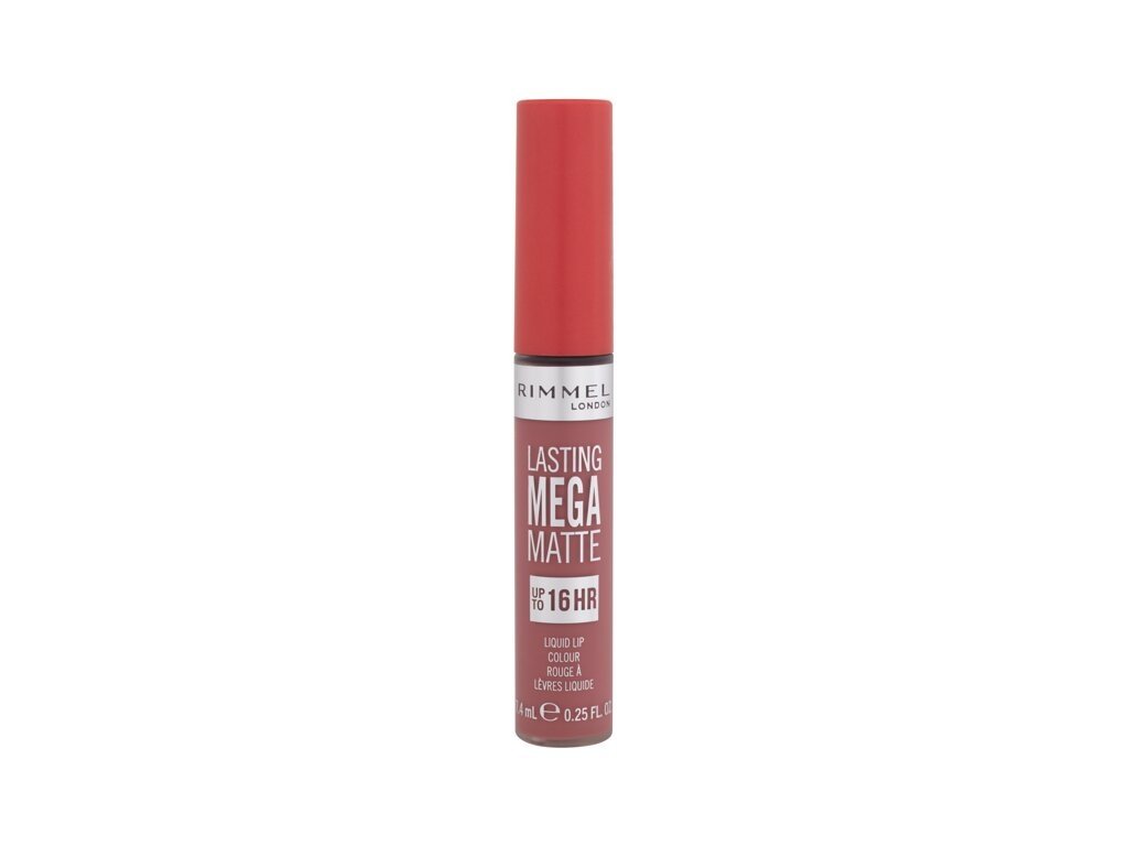 Rimmel London - Lasting Mega Matte Liquid Lip Colour Rose & Shine - For Women, 7.4 ml