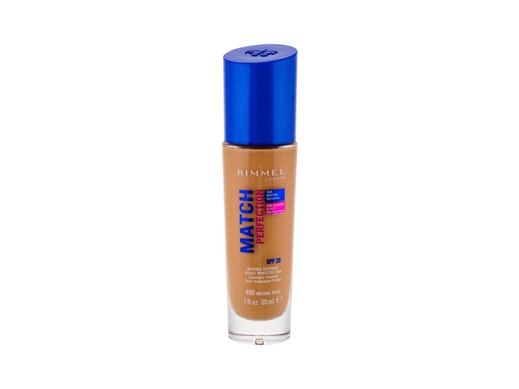 Rimmel London - Match Perfection SPF20 400 Natural Beige - For Women, 30 ml