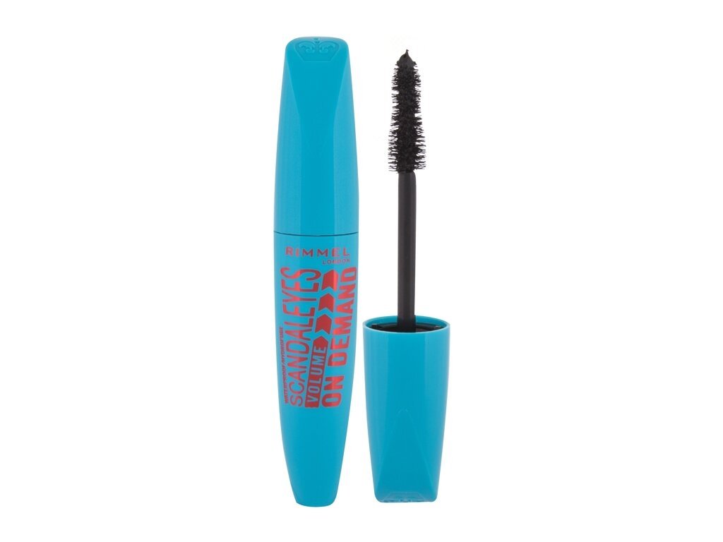 Rimmel London - Scandal Eyes Volume On Demand 001 Black Waterproof - For Women, 12 ml