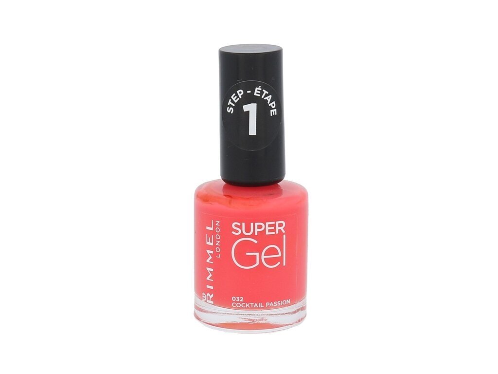 Rimmel London - Super Gel STEP1 032 Cocktail Passion - For Women, 12 ml