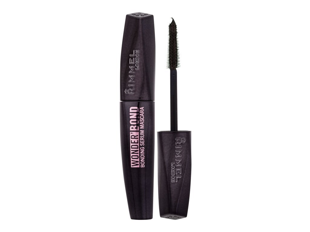 Rimmel London - Wonder'Bond Bonding Serum Mascara 002 Black Brown - For Women, 11 ml