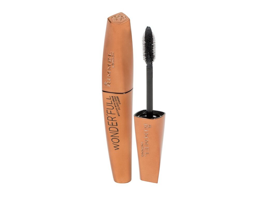 Rimmel London - Wonder Full Argan Oil Mascara 001 Black - For Women, 11 ml