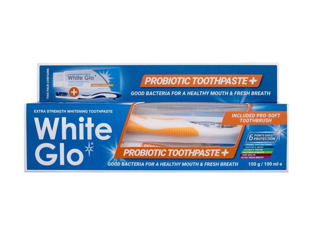 White Glo - Probiotic - Unisex, 150 g