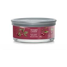 Yankee Candle - Black Cherry Signature Tumbler Candle ( zralá třešeň ) - Vonná svíčka 340.0g