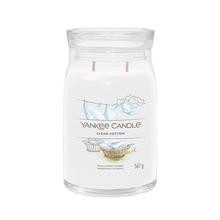 Yankee Candle - Clean Cotton Signature Candle ( čistá bavlna ) - Vonná svíčka 368.0g