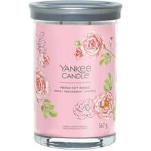 Yankee Candle - Fresh Cut Roses Signature Tumbler Candle (fresh roses) 567.0g