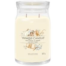 Yankee Candle - Soft Wool & Amber Signature Candle (soft wool and amber) 368.0g