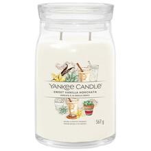 Yankee Candle - Sweet Vanilla Horchata Signature Candle ( sladký vanilkový nápoj horchata) - Vonná svíčka 368.0g